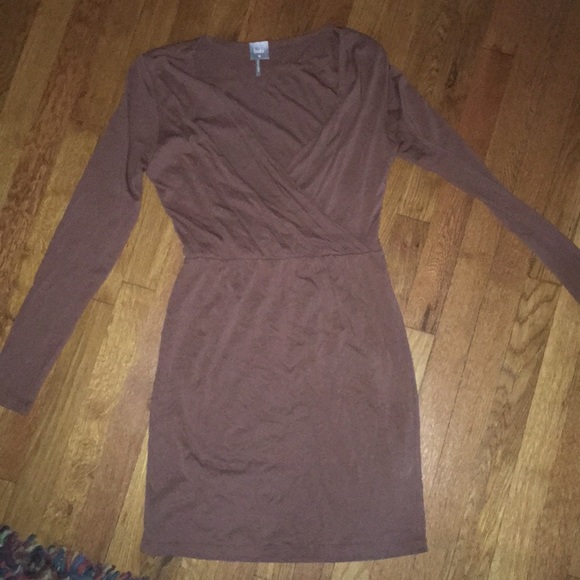 Bobi size M, knee length, Long sleeve wrap dress - Picture 1 of 3